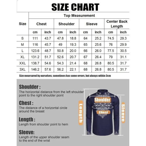 Men's Blue Shirt Long Sleeve Floral Print Casual Cotton Beach Hippie T Shirt - Picture 6 of 7